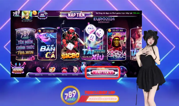 Hướng dẫn cách rút tiền 789Club siêu tốc