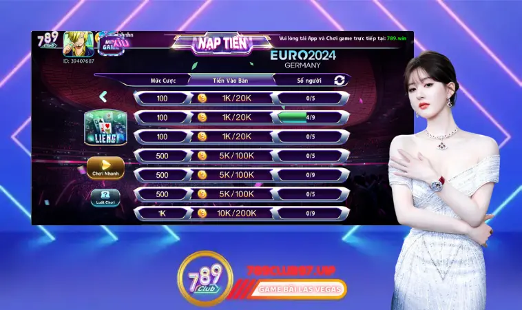 Liêng 789Club thu hút mọi cược thủ nhờ sự khác biệt này