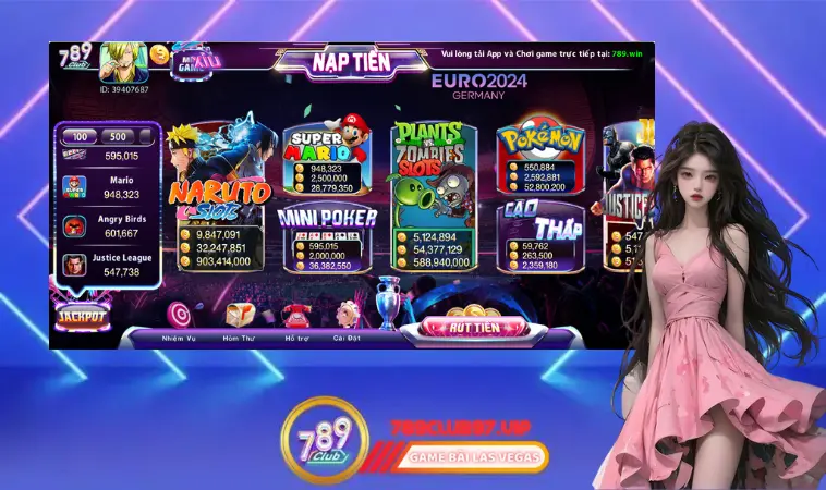 Sức hút lớn từ Game nổ hũ online 789Club